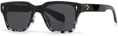 Мужские солнцезащитные очки в квадратной оправе 2027 года с защитой от УФ-излучения UV400, летний стиль, модные женские солнцезащитные очки MTZJH, C5 Black White
Мужские солнцезащитные очки в квадратной оправе 2027 года с защитой от УФ-излучения UV400, летний стиль, модные женские солнцезащитные очки MTZJH, C5 Black White