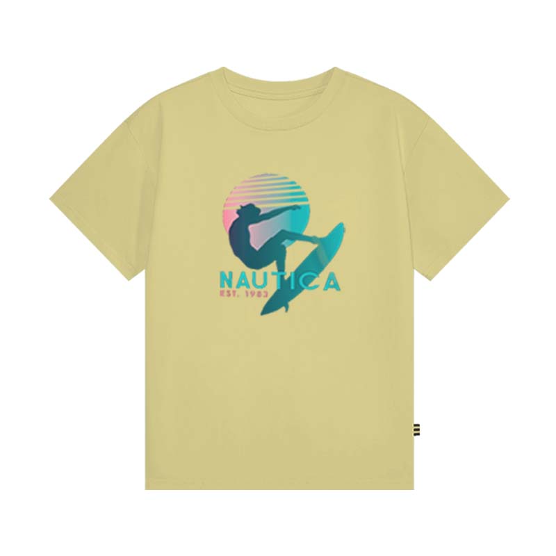 Футболка с коротким рукавом для подростков NAUTICA, светло-оливковый
Футболка с коротким рукавом для подростков NAUTICA, светло-оливковый