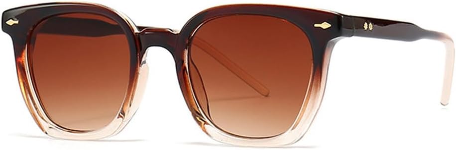 Винтажные квадратные женские солнцезащитные очки в стиле панк с заклепками, защита от УФ-излучения UV400, модные градиентные очки, мужские темно-зеленые солнцезащитные очки WNCKSQ, Brown Tea Gradient
Винтажные квадратные женские солнцезащитные очки в стиле панк с заклепками, защита от УФ-излучения UV400, модные градиентные очки, мужские темно-зеленые солнцезащитные очки WNCKSQ, Brown Tea Gradient