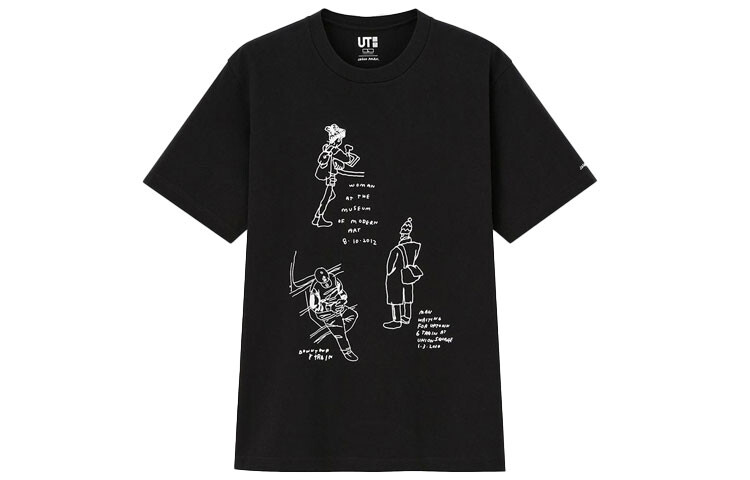 UNIQLO Футболка унисекс, цвет Black 
UNIQLO Футболка унисекс, цвет Black