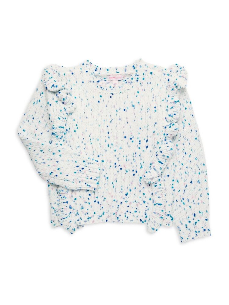 Свитер с воротником-стойкой для девочек Design History, белый
Свитер с воротником-стойкой для девочек Design History, белый