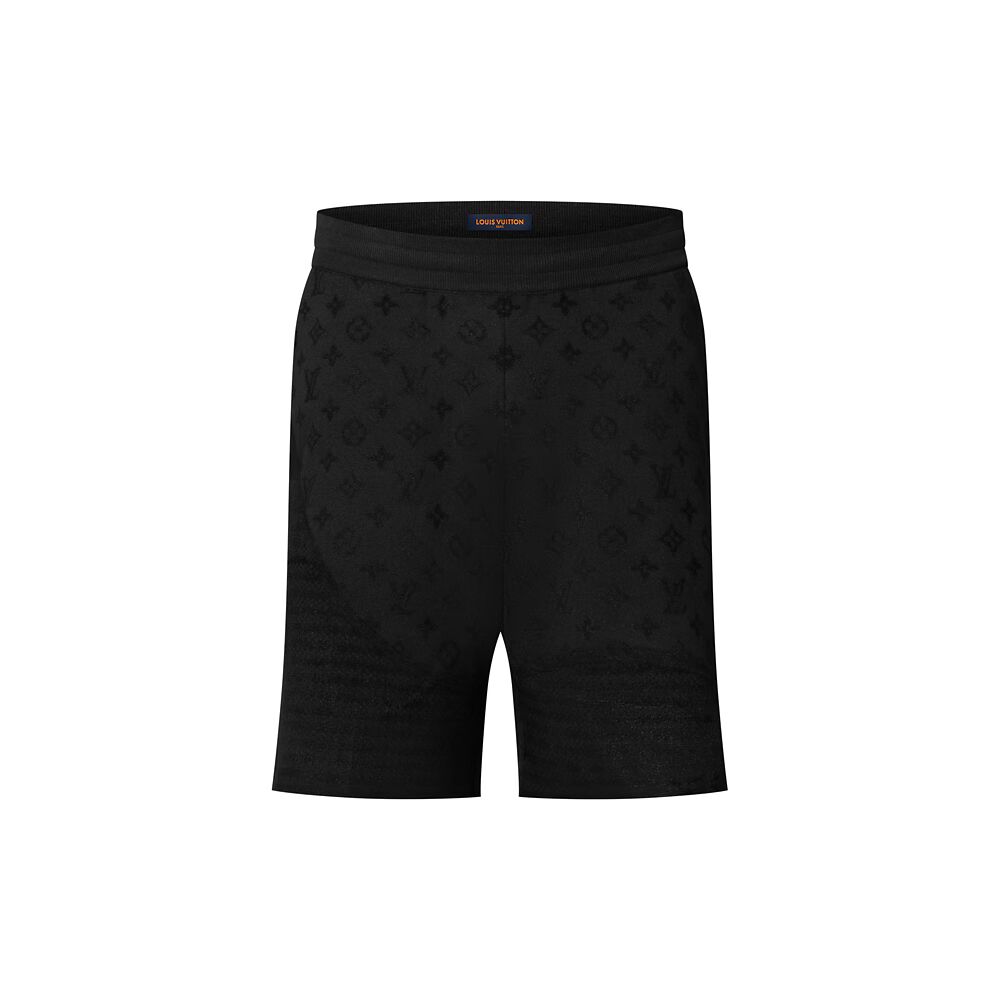 Трикотажные шорты с графическим жаккардом Louis Vuitton, черный
Трикотажные шорты с графическим жаккардом Louis Vuitton, черный