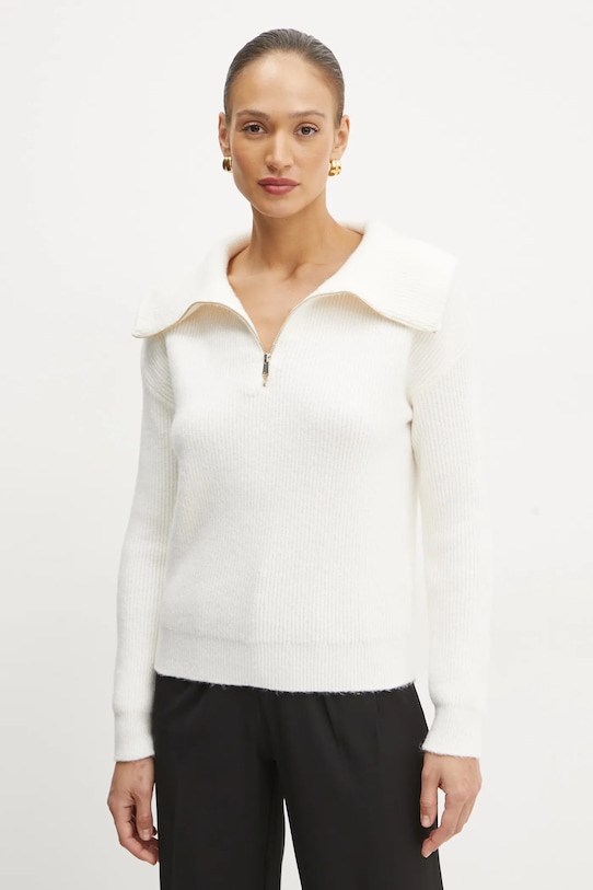 Свитер с добавлением шерсти Morgan, бежевый
Свитер с добавлением шерсти Morgan, бежевый