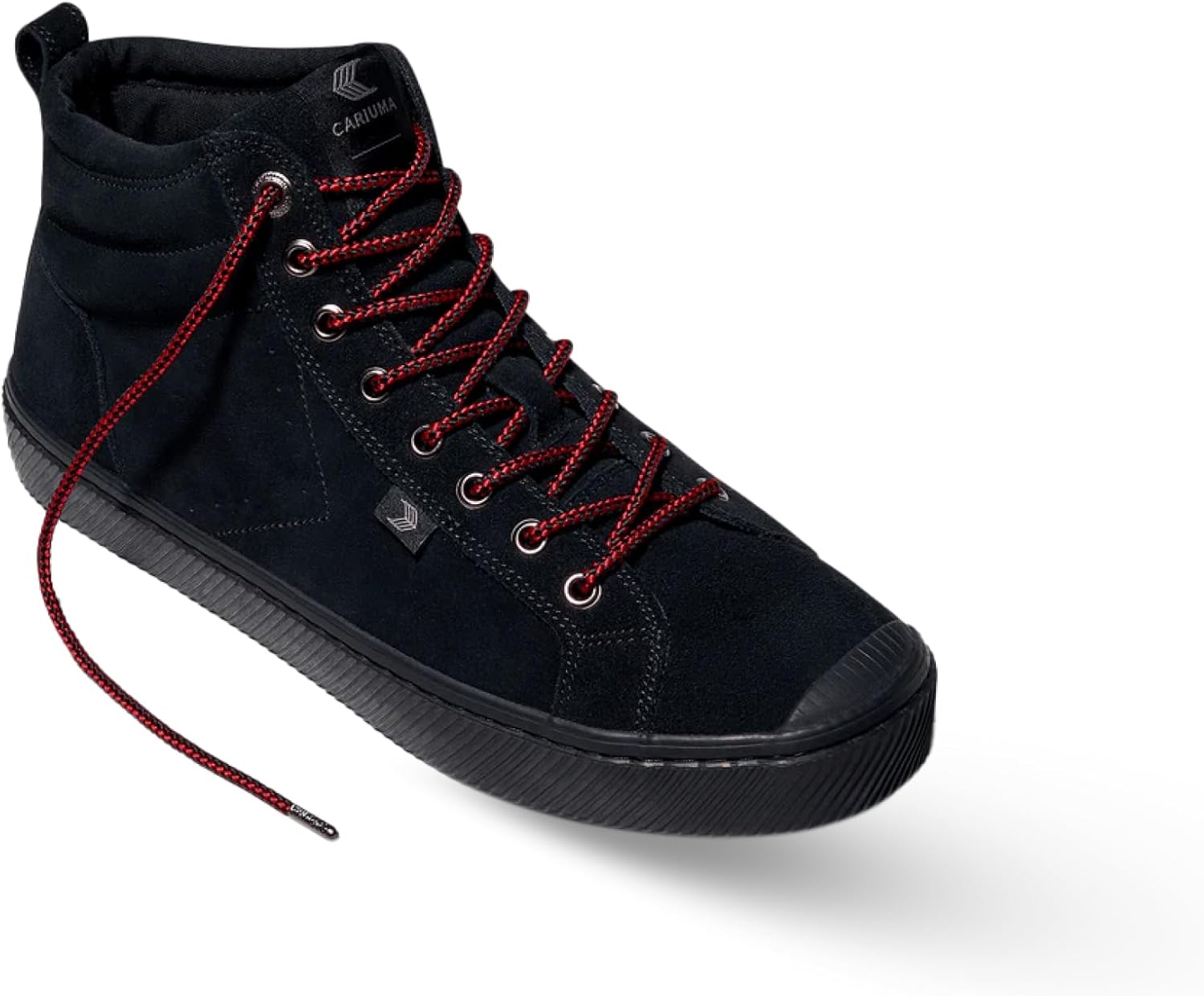 Кроссовки Cariuma OCA High Suede, удобная обувь для мужчин, легкая и экологичная, универсальная повседневная обувь с 100 веганскими стельками, резиновая подошва, черный
Кроссовки Cariuma OCA High Suede, удобная обувь для мужчин, легкая и экологичная, универсальная повседневная обувь с 100 веганскими стельками, резиновая подошва, черный