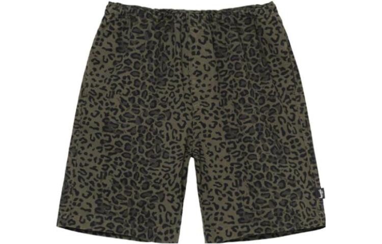 Шорты из хлопка с леопардовым принтом Stüssy Stussy, темно-синий
Шорты из хлопка с леопардовым принтом Stüssy Stussy, темно-синий