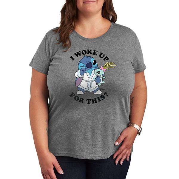 Футболка Plus size Lilo & Stitch I woke up for this Disney, Heather Gray
Футболка Plus size Lilo & Stitch I woke up for this Disney, Heather Gray
