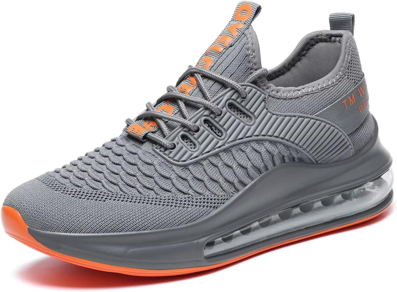 Мужские кроссовки большого размера с воздушной подошвой для бега, сетчатые спортивные прогулочные кроссовки Generic, серый
Мужские кроссовки большого размера с воздушной подошвой для бега, сетчатые спортивные прогулочные кроссовки Generic, серый