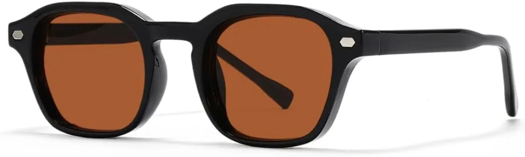 Ретро-модные солнцезащитные очки для женщин и мужчин, классический винтажный стиль, защита от УФ-излучения UV400, для активного отдыха VFDHN, Black Brown
Ретро-модные солнцезащитные очки для женщин и мужчин, классический винтажный стиль, защита от УФ-излучения UV400, для активного отдыха VFDHN, Black Brown