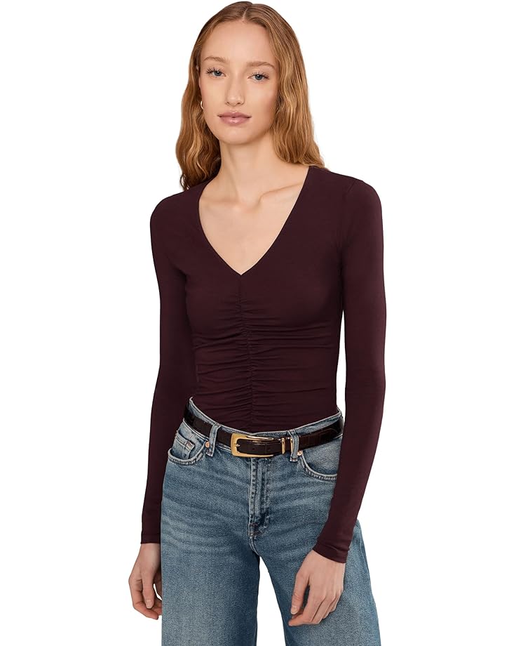 Женский топ Madewell Slinky V-Neck, Dark Pomegranate
Женский топ Madewell Slinky V-Neck, Dark Pomegranate