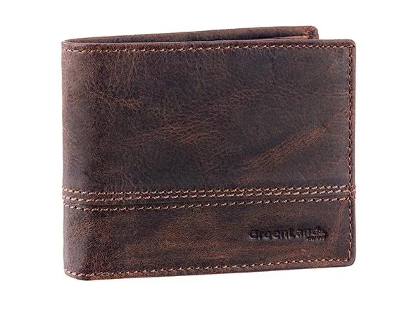 Кошелек GreenLand Nature "Классический" из кожи с декоративной строчкой альбомного формата, коричневый
Кошелек GreenLand Nature "Классический" из кожи с декоративной строчкой альбомного формата, коричневый