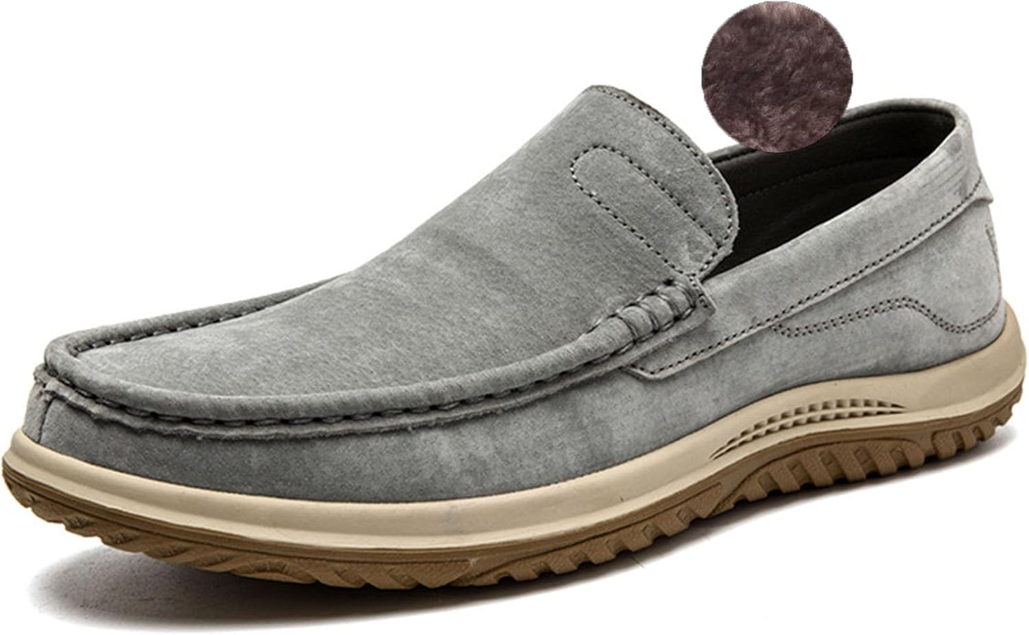 Винтажные замшевые мягкие лоферы Zppordmr, серый
Винтажные замшевые мягкие лоферы Zppordmr, серый