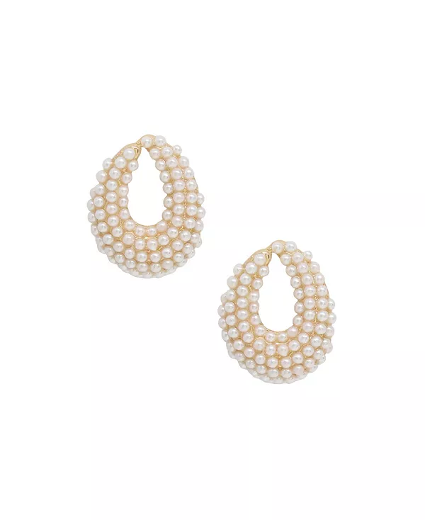 Серьги-Гвоздики с имитацией жемчуга Ettika, gold
Серьги-Гвоздики с имитацией жемчуга Ettika, gold