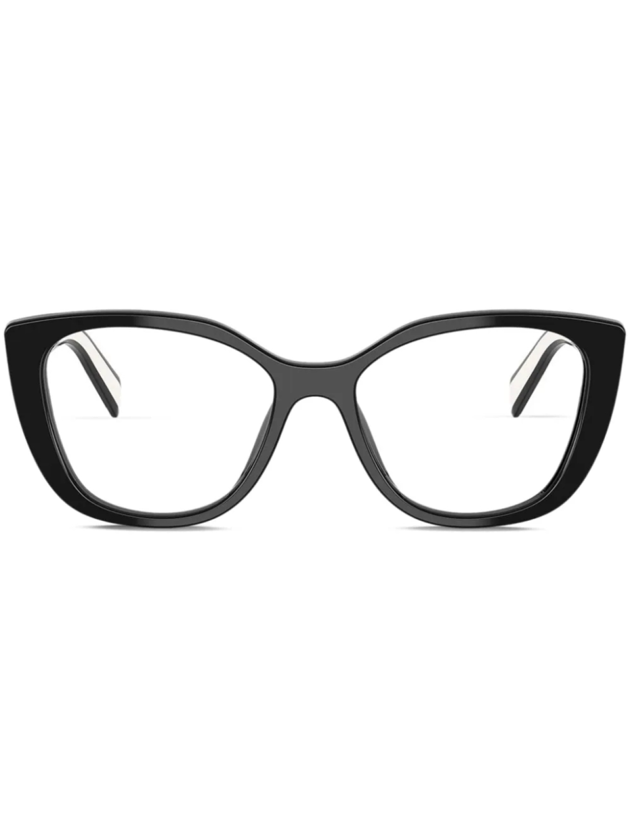 Prada Eyewear очки в оправе 'кошачий глаз', черный 
Prada Eyewear очки в оправе 'кошачий глаз', черный