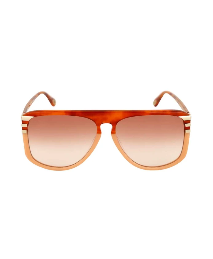 Стильные солнцезащитные очки-авиаторы с цветными линзами Chloã, коричневый
Стильные солнцезащитные очки-авиаторы с цветными линзами Chloã, коричневый