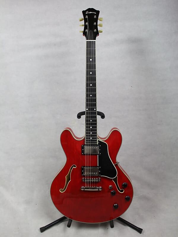 Электрогитара Eastman T386 Thinline Red w/Kent Armstrong Humbuckers w/ Case
Электрогитара Eastman T386 Thinline Red w/Kent Armstrong Humbuckers w/ Case