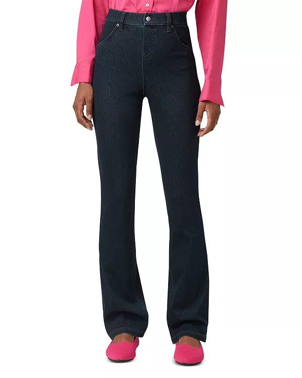 Ультрамягкие джинсовые леггинсы с высокой посадкой и расклешенными штанинами. Hue, синий
Ультрамягкие джинсовые леггинсы с высокой посадкой и расклешенными штанинами. Hue, синий