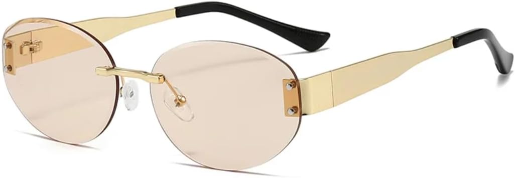 Модные овальные солнцезащитные очки для женщин, роскошные, в винтажном стиле, с металлической оправой, в стиле панк, с защитой от УФ-излучения UV400 TOIPASTN, 15509-c4
Модные овальные солнцезащитные очки для женщин, роскошные, в винтажном стиле, с металлической оправой, в стиле панк, с защитой от УФ-излучения UV400 TOIPASTN, 15509-c4