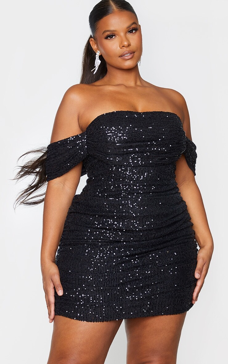 PrettyLittleThing Черное облегающее платье с открытой спиной и пайетками Plus, Черный, PrettyLittleThing Черное облегающее платье с открытой спиной и пайетками Plus
PrettyLittleThing Черное облегающее платье с открытой спиной и пайетками Plus, Черный, PrettyLittleThing Черное облегающее платье с открытой спиной и пайетками Plus
