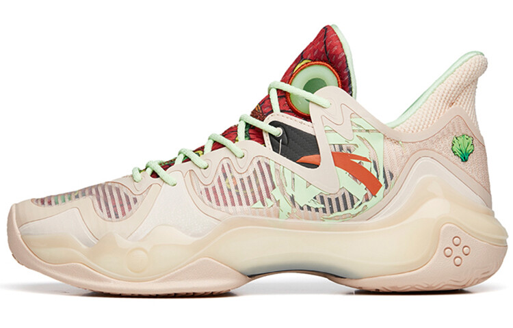 Баскетбольные кроссовки Craze 4 мужские с низким верхом цвета сажи/красного дерева, коричневые/зеленые Anta
Баскетбольные кроссовки Craze 4 мужские с низким верхом цвета сажи/красного дерева, коричневые/зеленые Anta