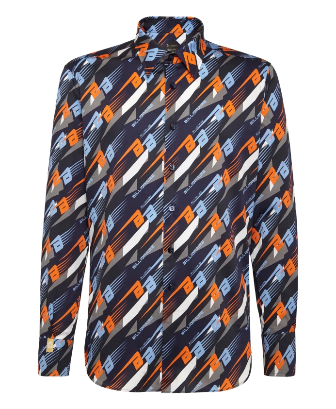 Облегающая гоночная рубашка Billionaire, мультиколор
Облегающая гоночная рубашка Billionaire, мультиколор