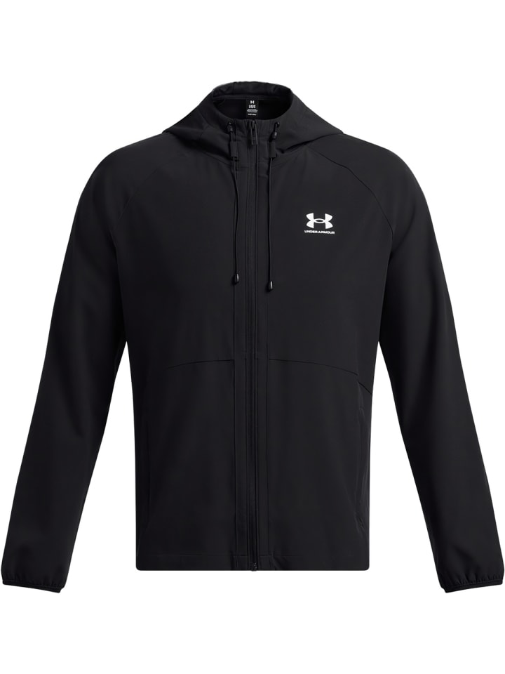 Куртка софтшелл "Vibe Woven Jacket" черного цвета Under Armour
Куртка софтшелл "Vibe Woven Jacket" черного цвета Under Armour