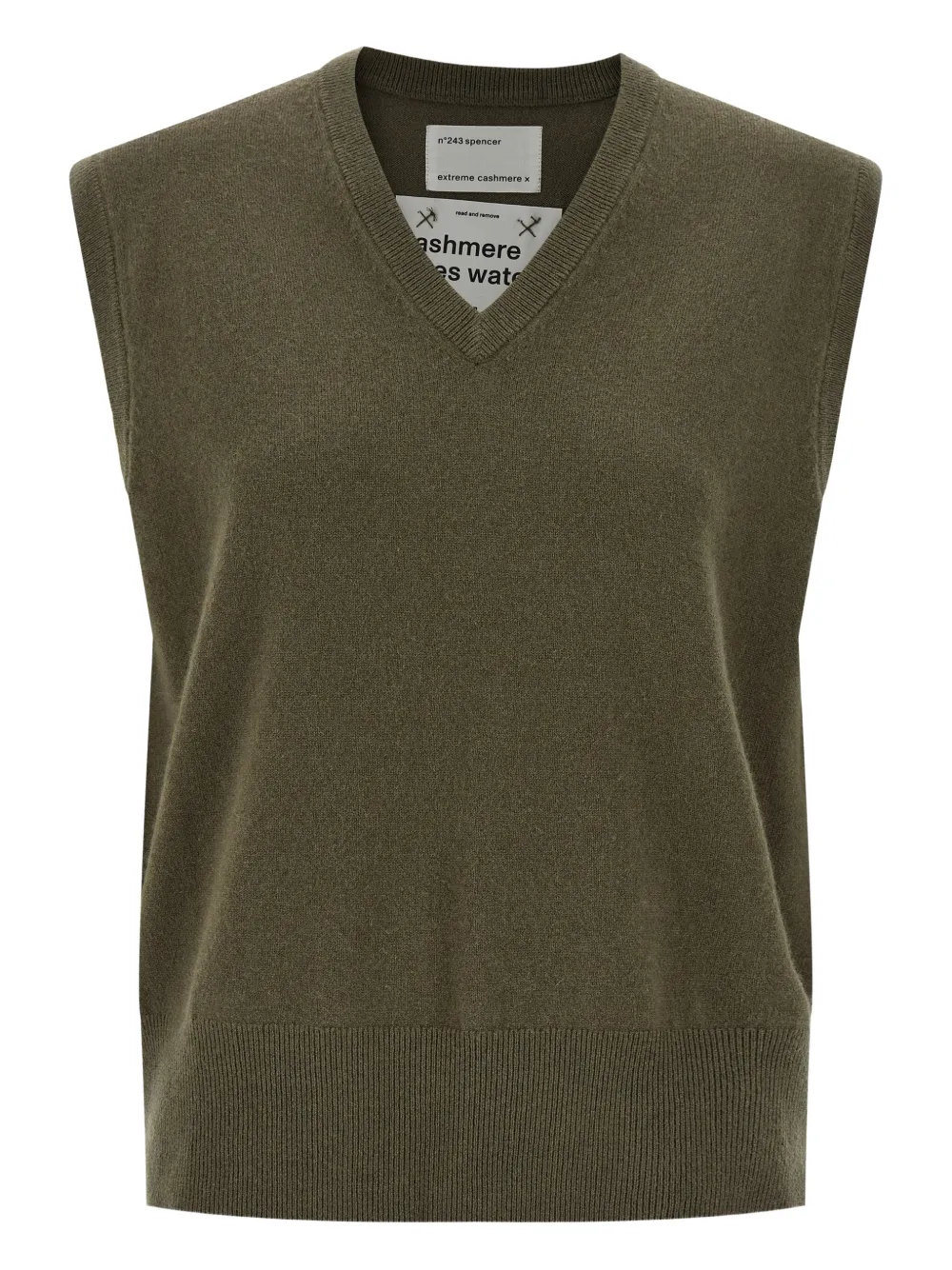 Жилет с V-образным вырезом Spencer Extreme Cashmere, зеленый
Жилет с V-образным вырезом Spencer Extreme Cashmere, зеленый
