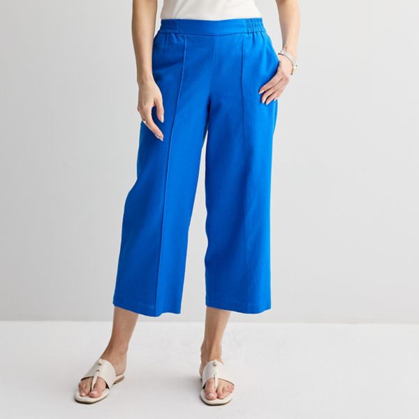 Женские укороченные брюки с защипами Nine West, цвет santorini blue
Женские укороченные брюки с защипами Nine West, цвет santorini blue