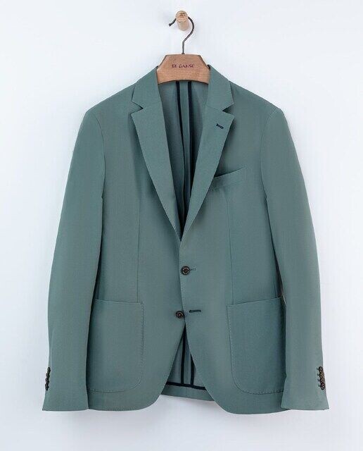 Мужской облегающий пиджак сепии El Ganso, зеленый
Мужской облегающий пиджак сепии El Ganso, зеленый