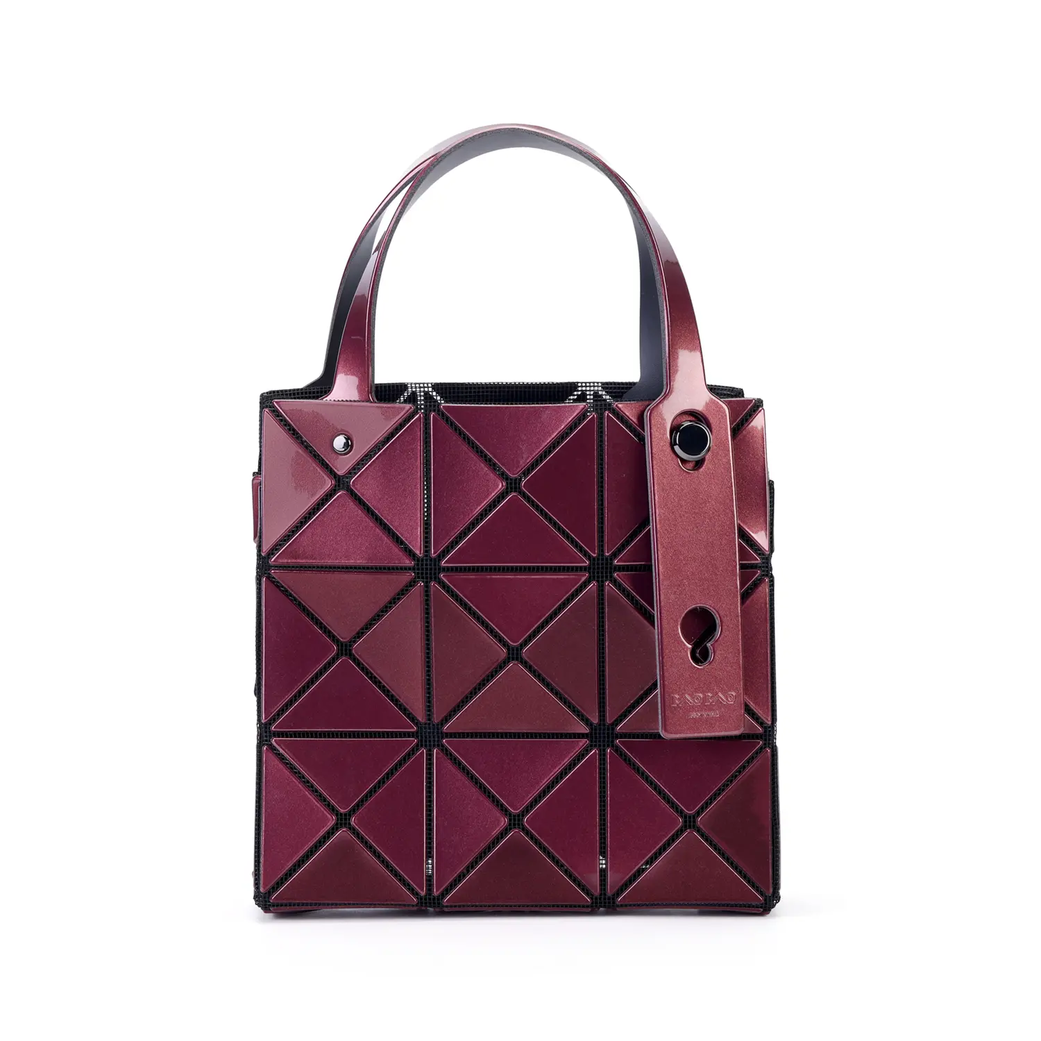 ISSEY MIYAKE Сумка ведро из поливинилхлоридной смолы женская бордо 
ISSEY MIYAKE Сумка ведро из поливинилхлоридной смолы женская бордо