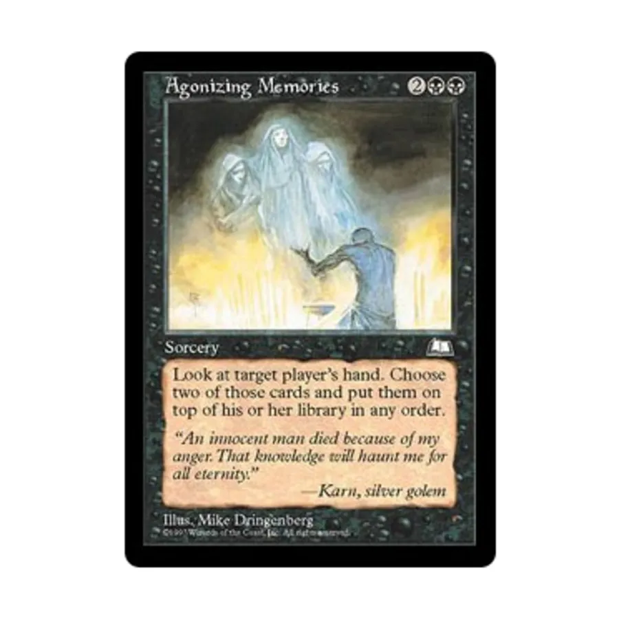 CCG Мучительные воспоминания (U), MTG - Weatherlight
CCG Мучительные воспоминания (U), MTG - Weatherlight
