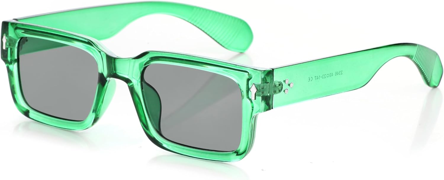 Солнцезащитные очки Kursan Square Thick Frame Black для мужчин и женщин, модные прямоугольные солнцезащитные очки с защитой от УФ-излучения UV400, 04 Transparent Green/Black
Солнцезащитные очки Kursan Square Thick Frame Black для мужчин и женщин, модные прямоугольные солнцезащитные очки с защитой от УФ-излучения UV400, 04 Transparent Green/Black