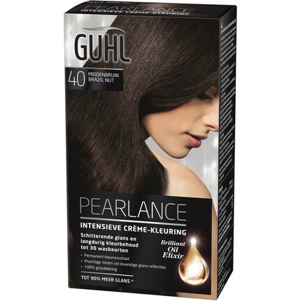 Guhl Pearlance Интенсивная крем-краска для волос 40 Средне-коричневый Бразильский орех
Guhl Pearlance Интенсивная крем-краска для волос 40 Средне-коричневый Бразильский орех