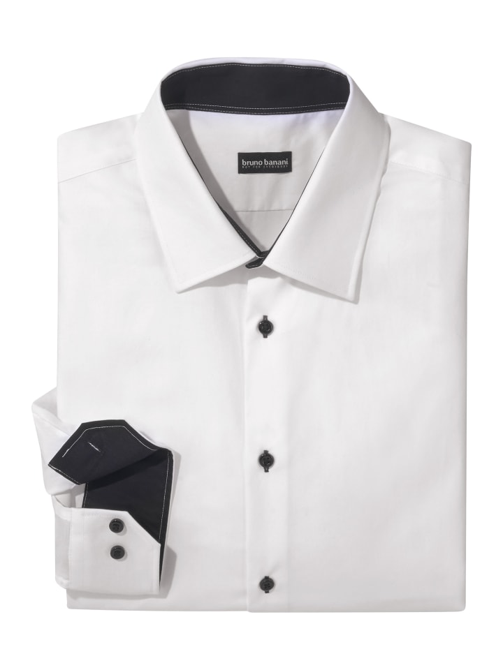 Рубашка с длинными рукавами белого цвета Bruno Banani
Рубашка с длинными рукавами белого цвета Bruno Banani