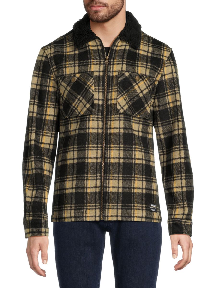 Куртка из искусственной овчины Liam в клетку Wesc, цвет Yellow Multi
Куртка из искусственной овчины Liam в клетку Wesc, цвет Yellow Multi