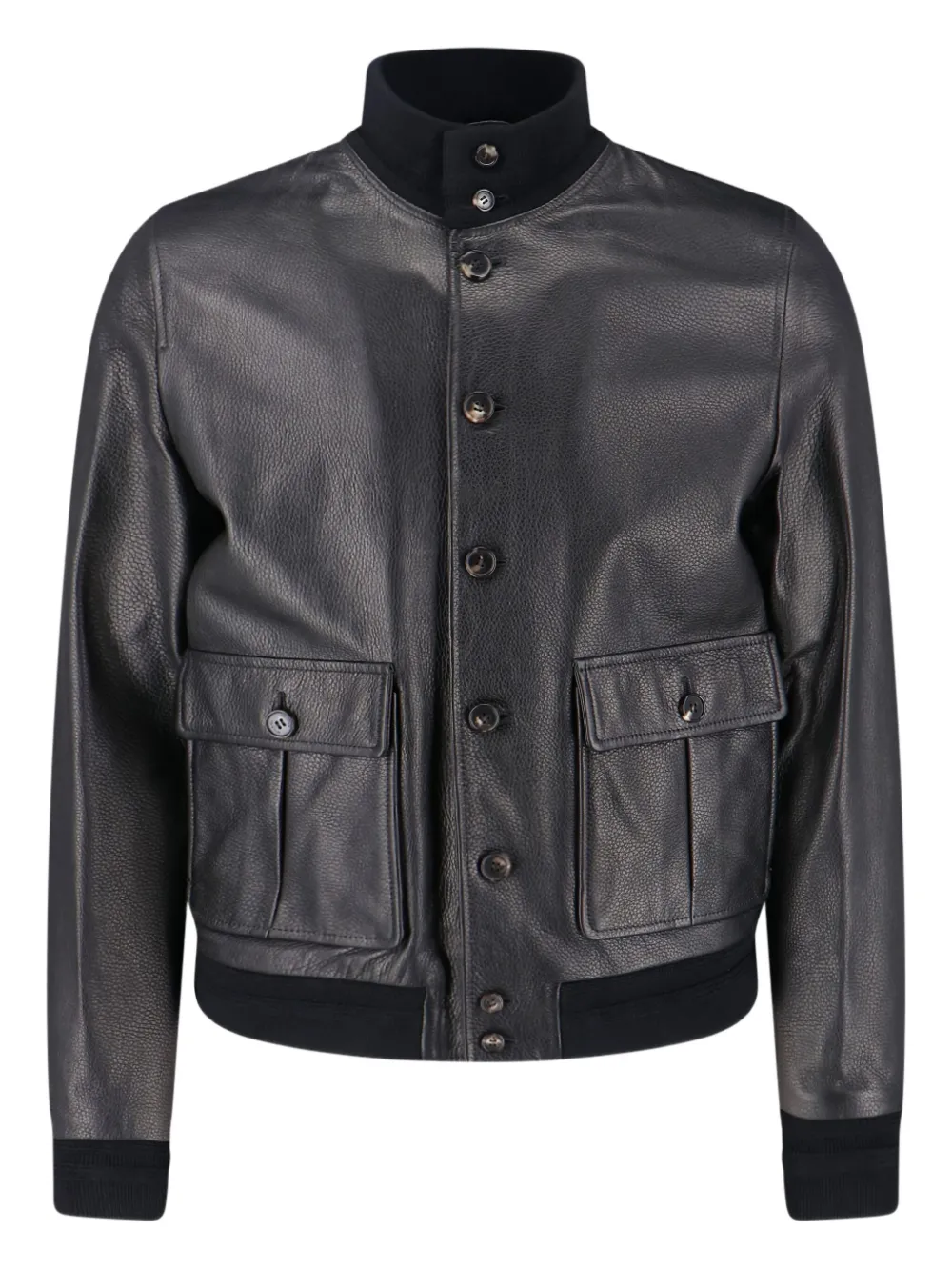 Кожаный бомбер Valstar, черный
Кожаный бомбер Valstar, черный