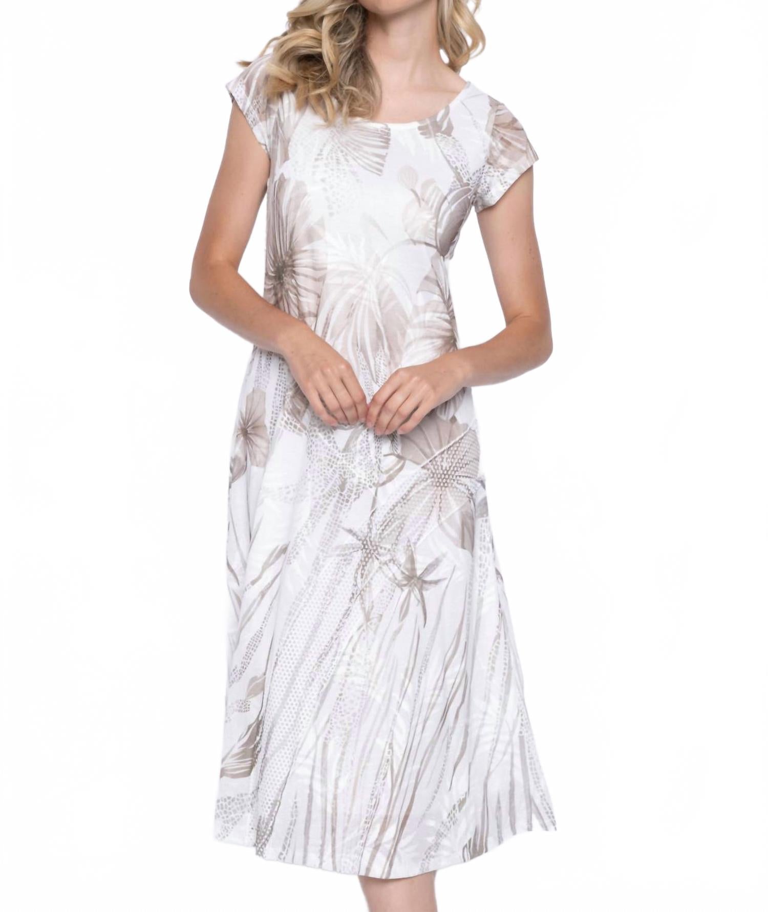 Платье с принтом и рукавами-крылышками в цвете светло-хаки Picadilly, Light Khaki Multi
Платье с принтом и рукавами-крылышками в цвете светло-хаки Picadilly, Light Khaki Multi