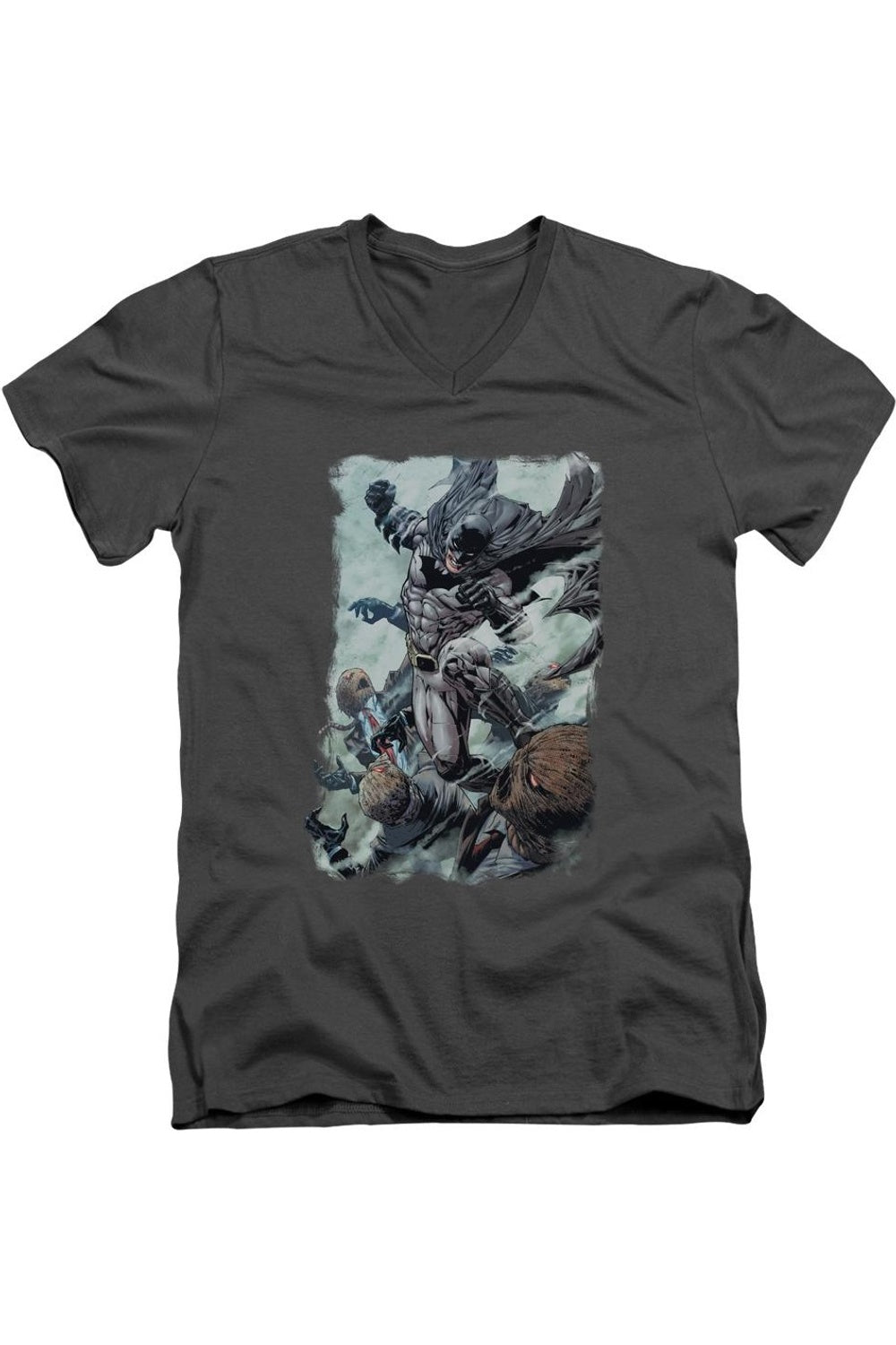 Футболка Batman Punch с коротким рукавом и V-образным вырезом для взрослых из хлопка премиум-класса Gildan, цвет charcoal
Футболка Batman Punch с коротким рукавом и V-образным вырезом для взрослых из хлопка премиум-класса Gildan, цвет charcoal