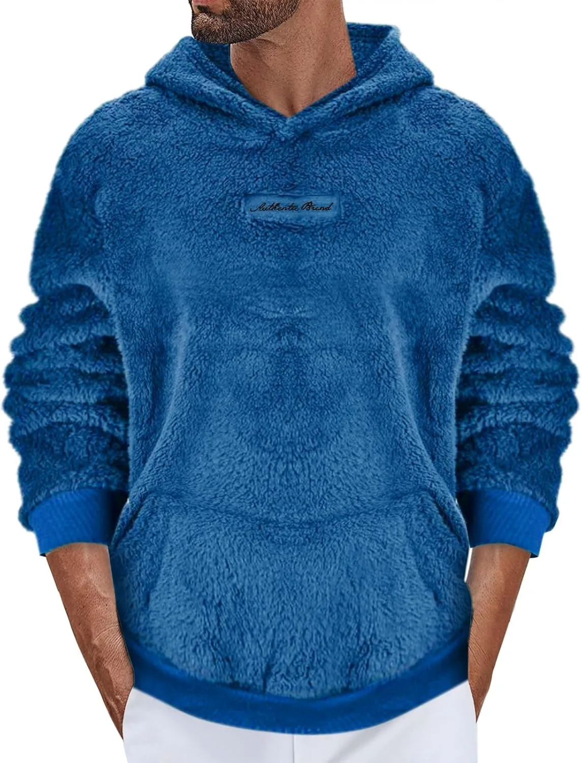 Мужской пушистый худи Sherpa с карманом PETCDIM
Мужской пушистый худи Sherpa с карманом PETCDIM