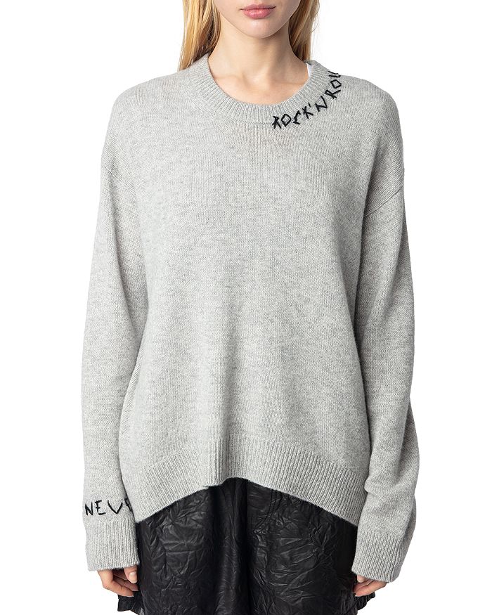 Кашемировый свитер Markus Zadig & Voltaire, серый
Кашемировый свитер Markus Zadig & Voltaire, серый