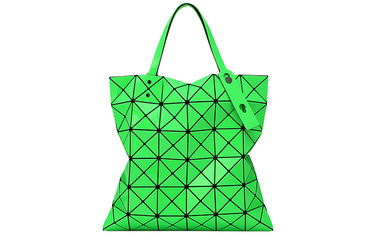 Люминесцентный глянцевый искусственная кожа сумка-шоппер, сумка через плечо, женская сумка зеленый ISSEY MIYAKE 
Люминесцентный глянцевый искусственная кожа сумка-шоппер, сумка через плечо, женская сумка зеленый ISSEY MIYAKE