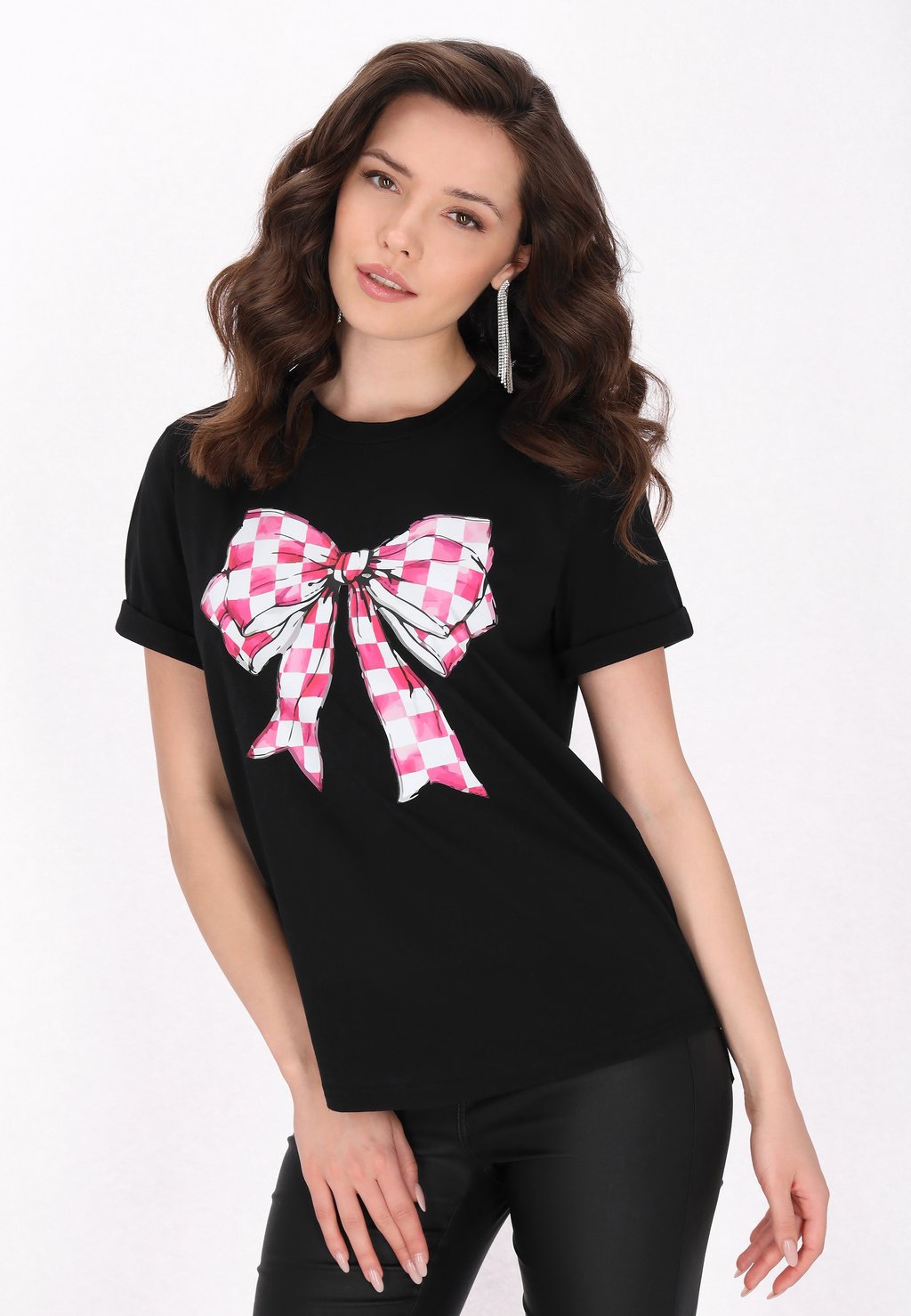 Футболка с принтом faina, антрацит
Футболка с принтом faina, антрацит