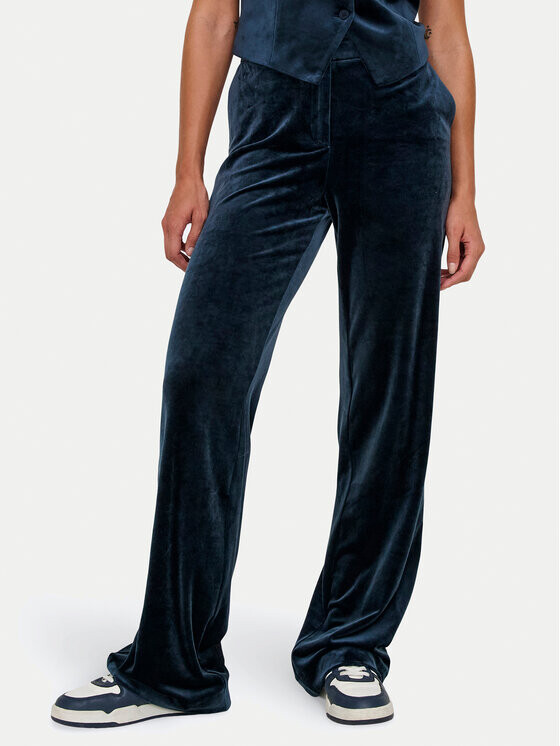 Тканевые брюки прямого кроя Only, синий
Тканевые брюки прямого кроя Only, синий