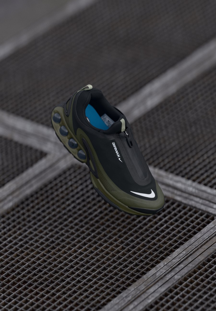 Кроссовки Nike Sportswear AIR MAX DN ROAM, Black/Metallic Silver-Coloured/Cargo Khaki/Stone/Black
Кроссовки Nike Sportswear AIR MAX DN ROAM, Black/Metallic Silver-Coloured/Cargo Khaki/Stone/Black