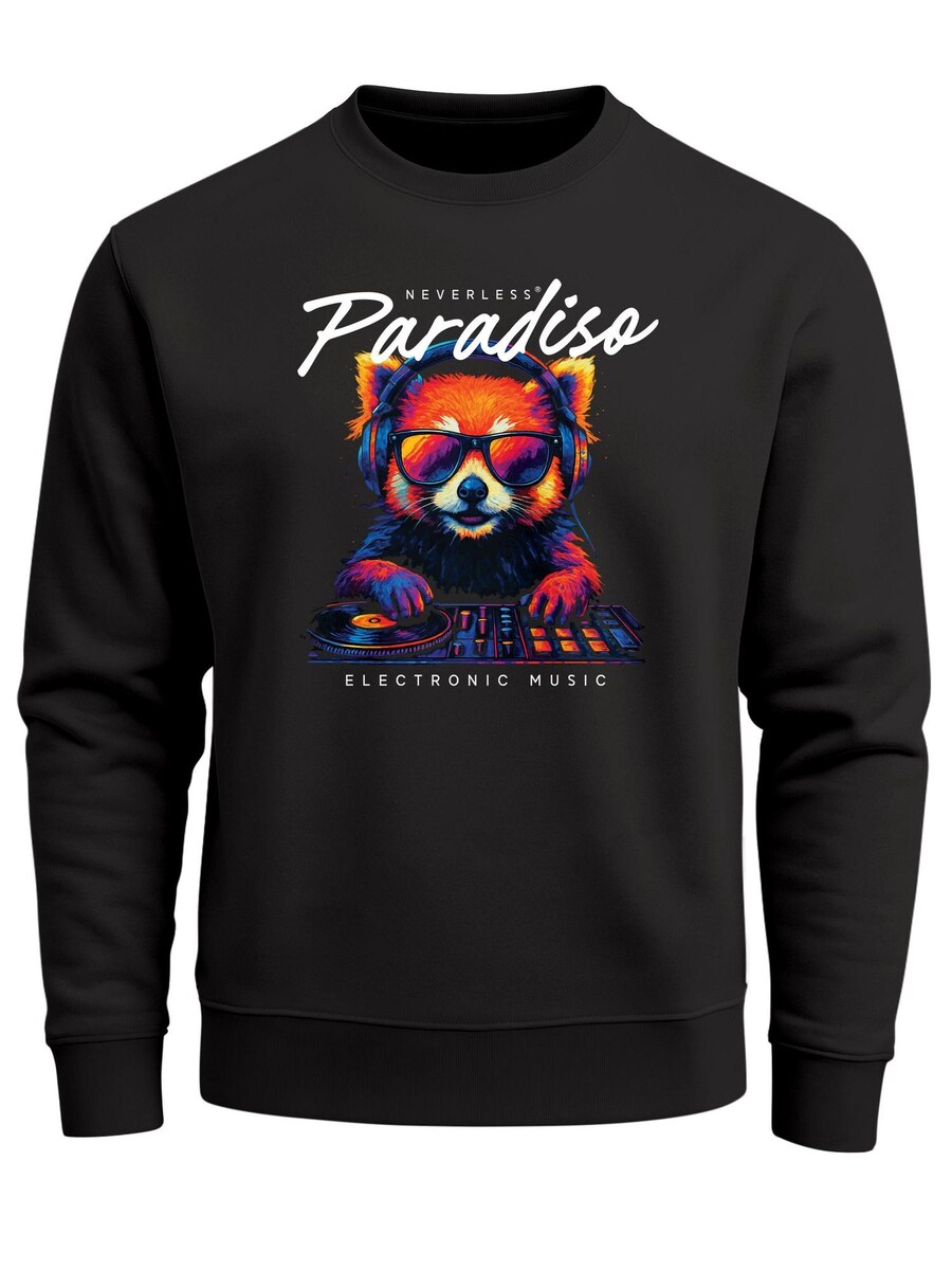 Толстовка Neverless Dj Red Panda, черный
Толстовка Neverless Dj Red Panda, черный