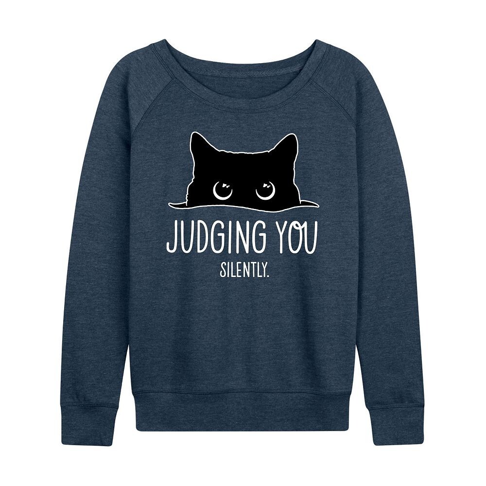 Женский легкий свитшот из френч-терри для судей Silently Licensed Character, цвет Heather Indigo
Женский легкий свитшот из френч-терри для судей Silently Licensed Character, цвет Heather Indigo