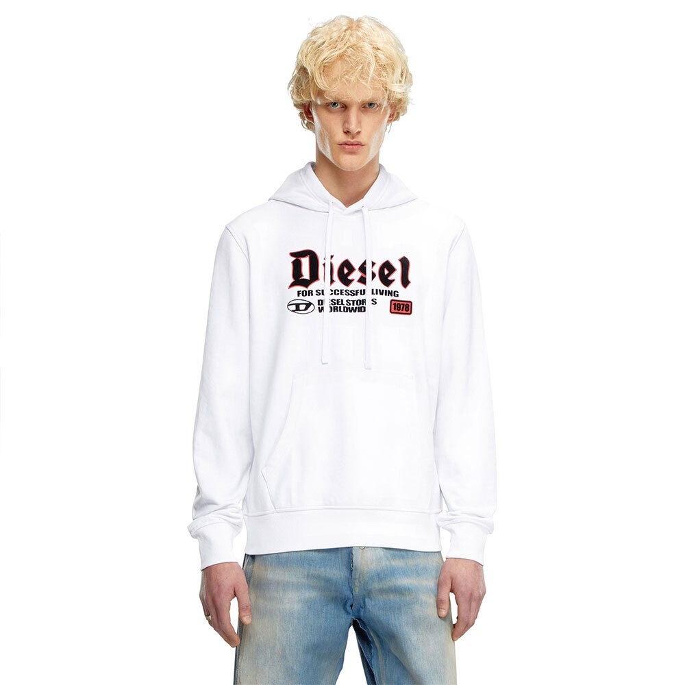 Худи Diesel S Ginn K45, белый
Худи Diesel S Ginn K45, белый