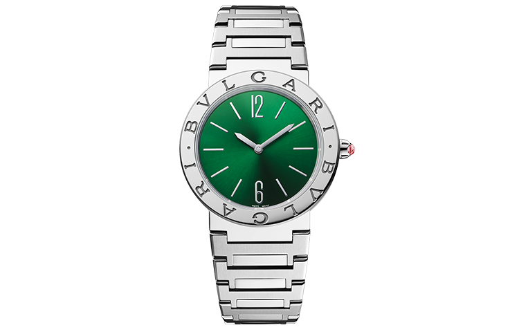BVLGARI Часы Series Wrist Watch Quartz Movement Stainless Steel Watchband 33mm Green Dial Women's Watch, Green Dial
BVLGARI Часы Series Wrist Watch Quartz Movement Stainless Steel Watchband 33mm Green Dial Women's Watch, Green Dial