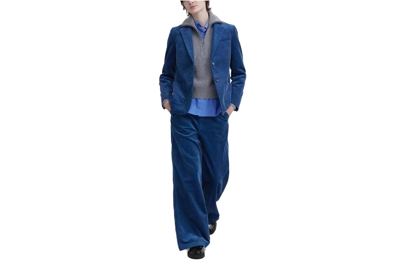 X Clare Waight Keller Cobranded Collection Куртка женская, цвет морской волны Uniqlo
X Clare Waight Keller Cobranded Collection Куртка женская, цвет морской волны Uniqlo