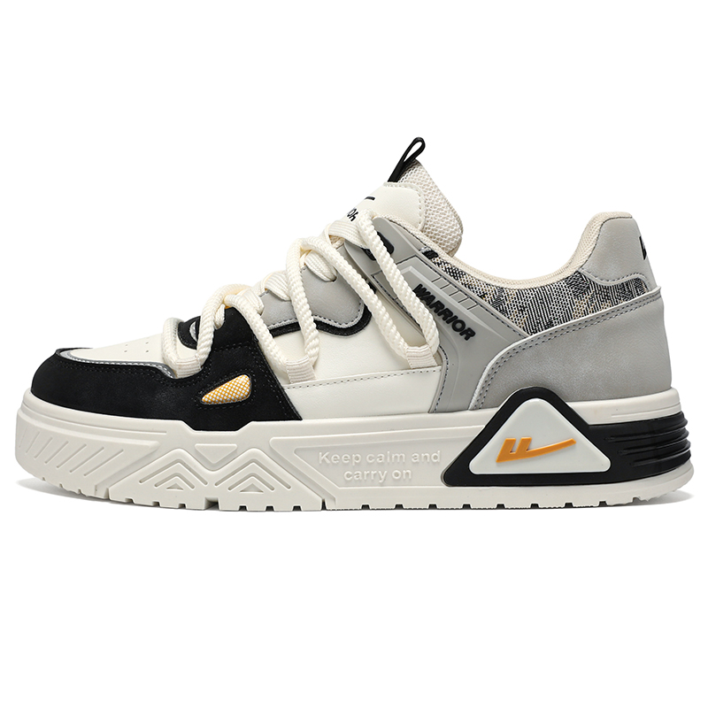 WARRIOR Абразивостойкие дышащие низкие скейтборд-кроссовки для мужчин с эффектом увеличения роста - серый бежевый черный, цвет Gray Beige Black
WARRIOR Абразивостойкие дышащие низкие скейтборд-кроссовки для мужчин с эффектом увеличения роста - серый бежевый черный, цвет Gray Beige Black