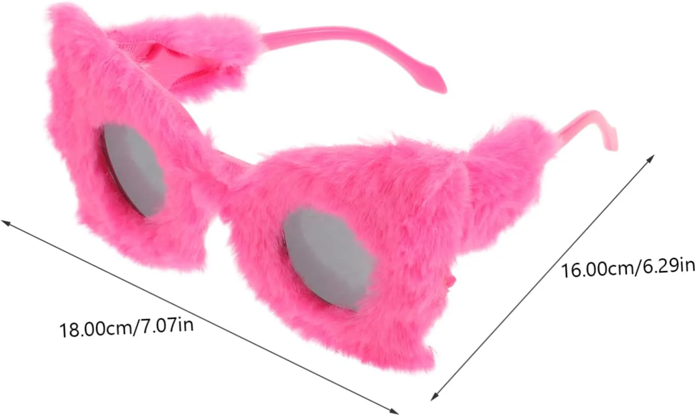 Женские пушистые солнцезащитные очки VALICLUD. Милые и оригинальные очки, аксессуар для фестивалей и вечеринок. Прочная конструкция для незабываемых моментов, Rosy
Женские пушистые солнцезащитные очки VALICLUD. Милые и оригинальные очки, аксессуар для фестивалей и вечеринок. Прочная конструкция для незабываемых моментов, Rosy